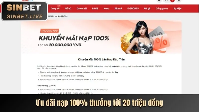 Khuyến mãi chào mừng thành viên mới KU77